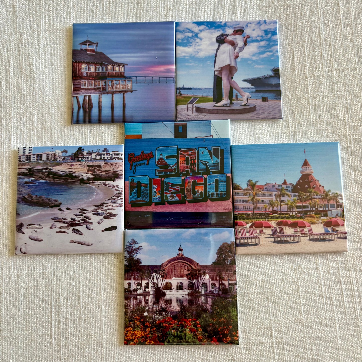 San Diego Magnet Set