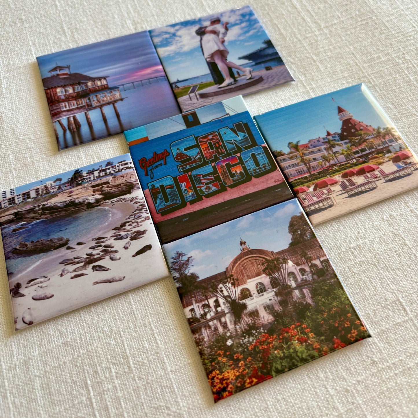 San Diego Magnet Set