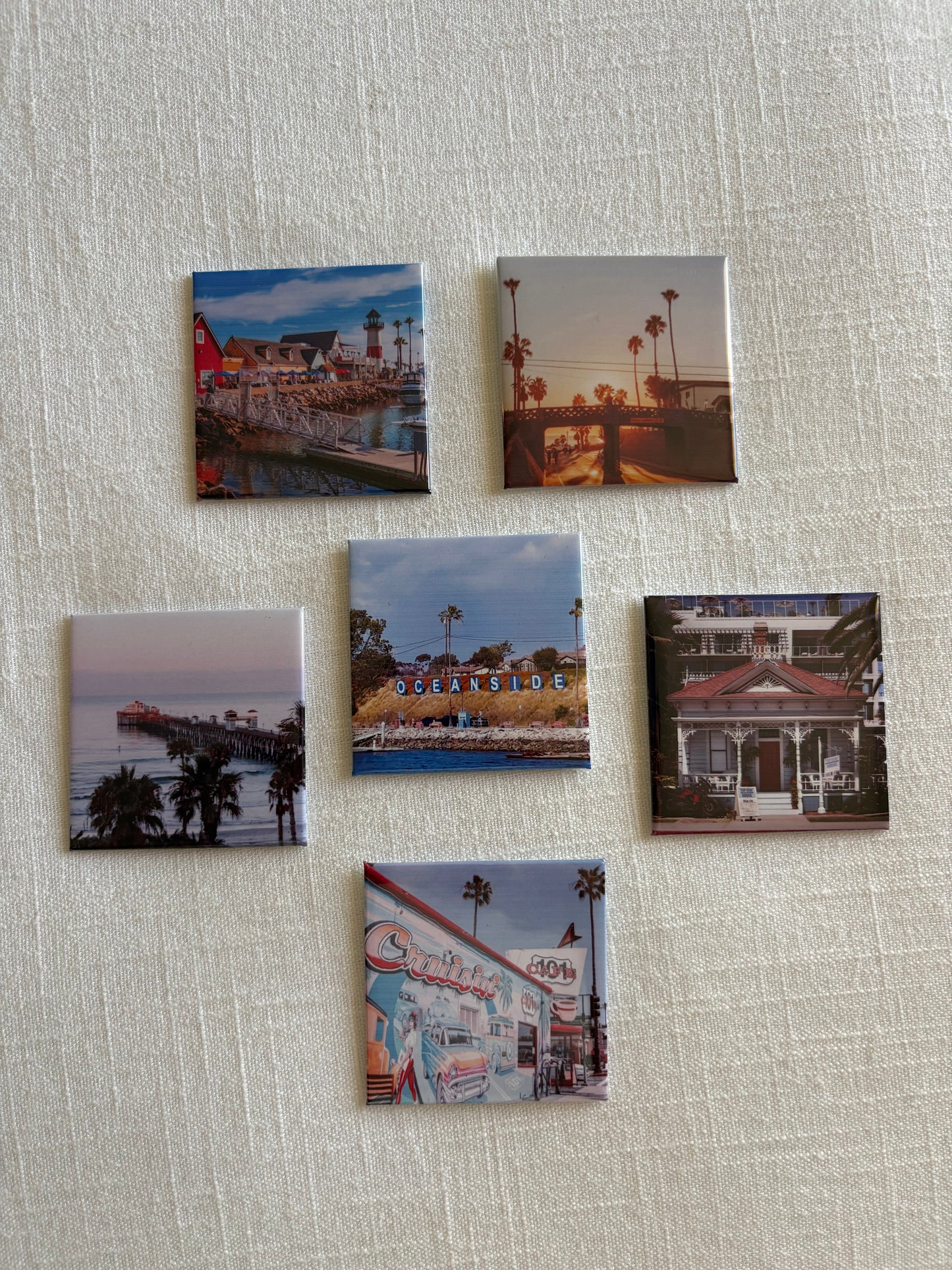Oceanside Magnet Set